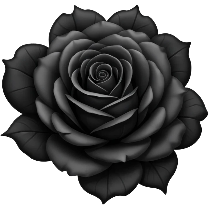 black rose emoji