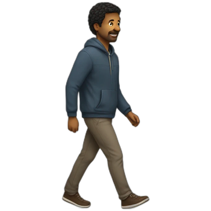 walking with arneses emoji