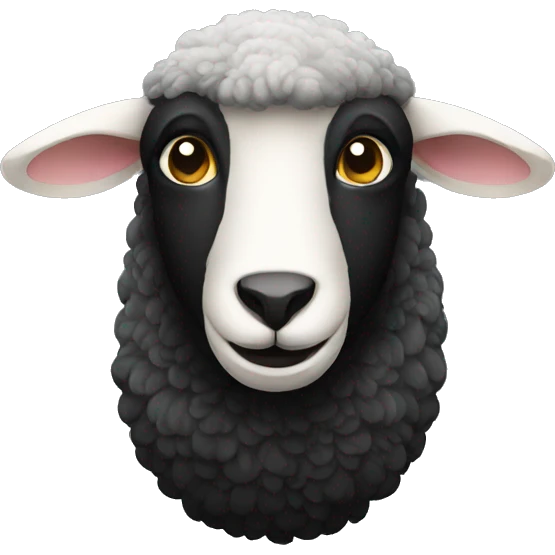 black sheep emoji