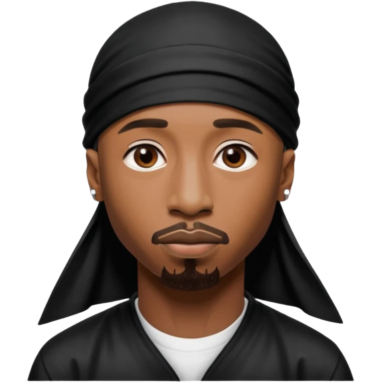 2Pac only face and durage emoji