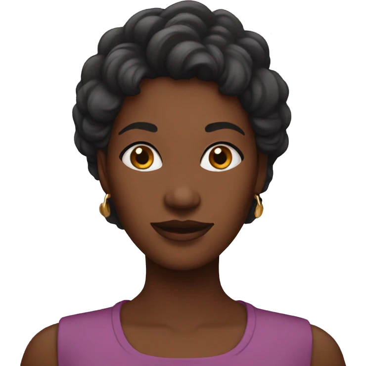 black lady  emoji
