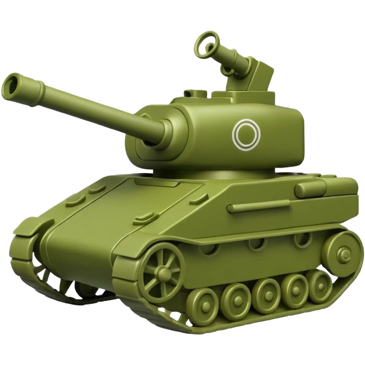 green toy tank emoji