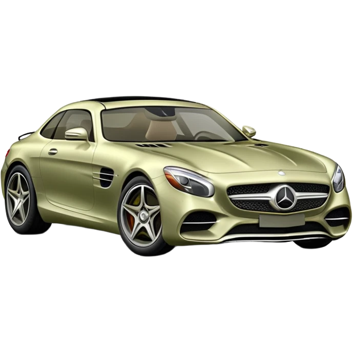 Pale olive Mercedes  emoji