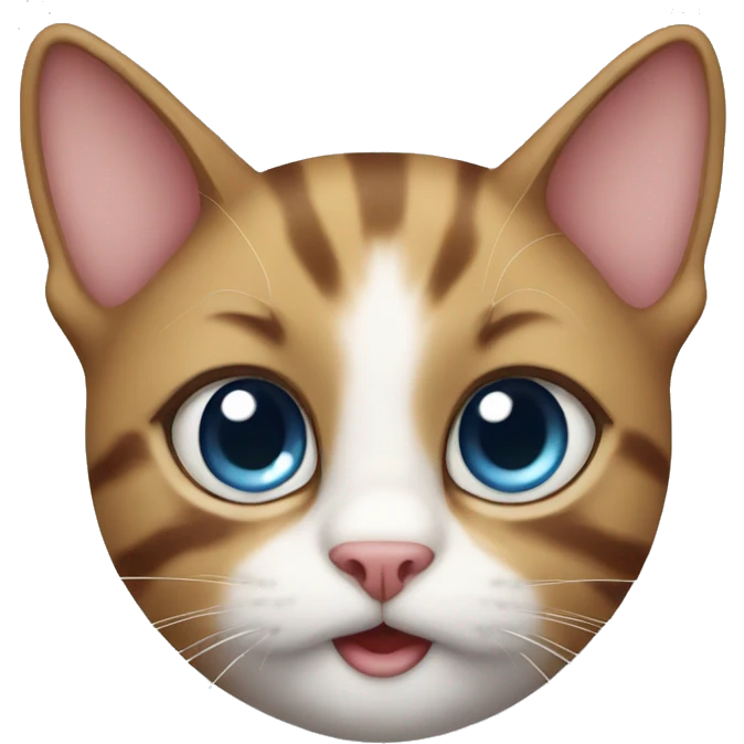 cute eyes cat emoji