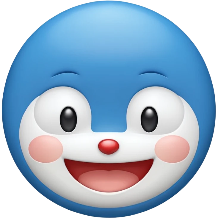 Create simple Doraemon emoji emoji