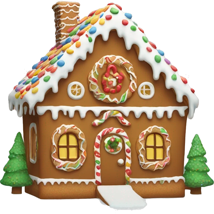 Gingerbread house  emoji