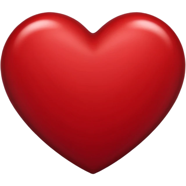 Dark red heart emoji