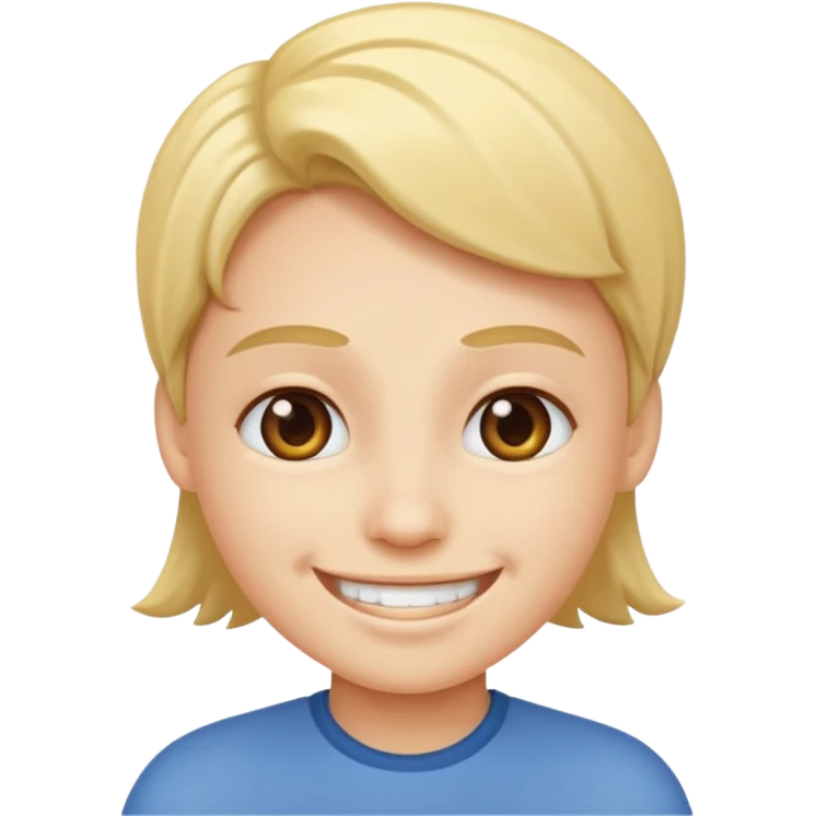 Smile with saying Yooo emoji