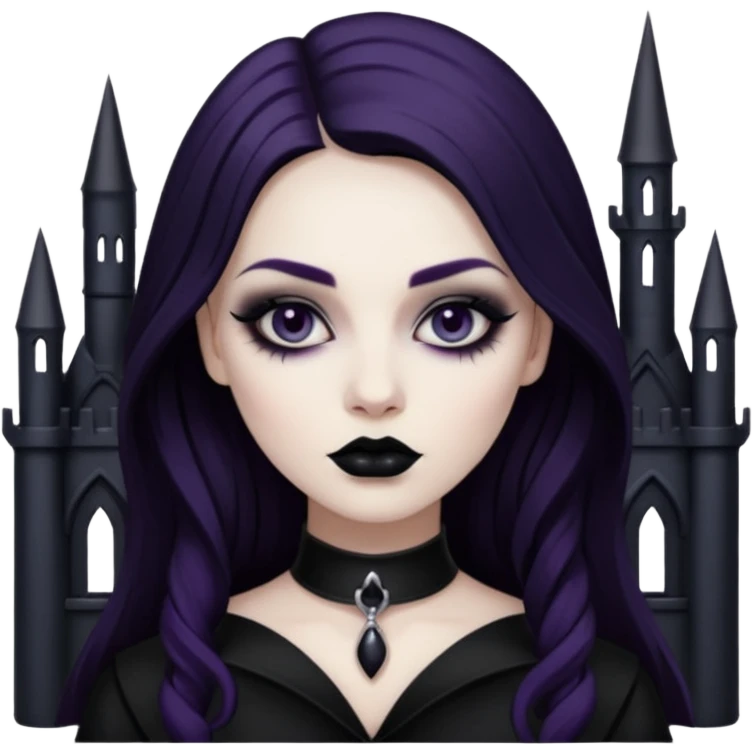 gothic making up emoji