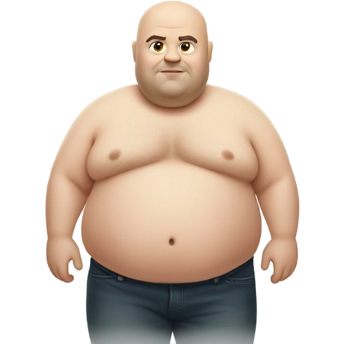 fat man emoji
