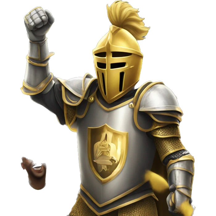 Golden Knight victory celebration  emoji