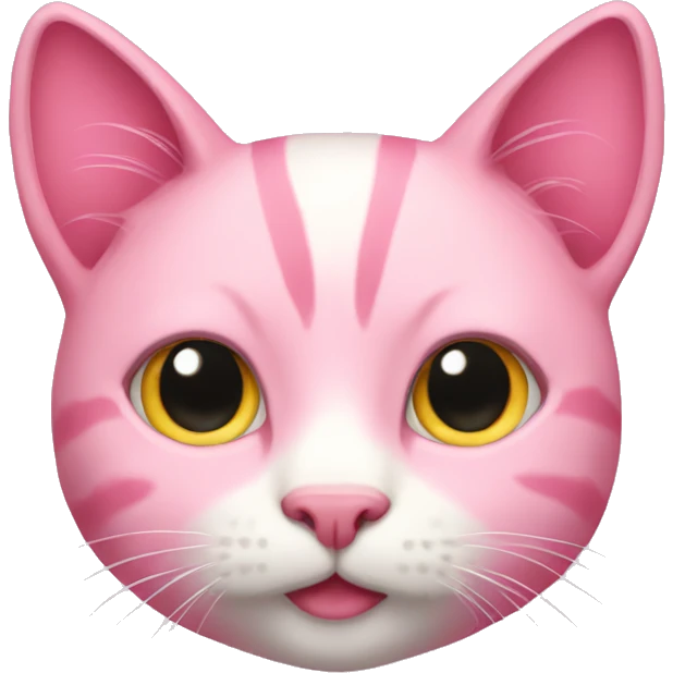 pink cat emoji
