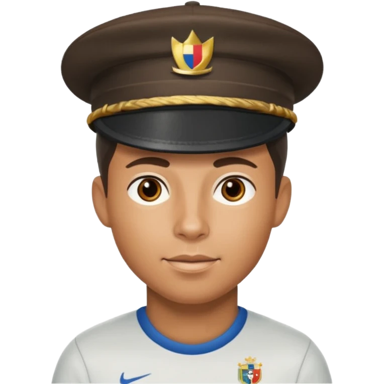 ronaldo with hat emoji