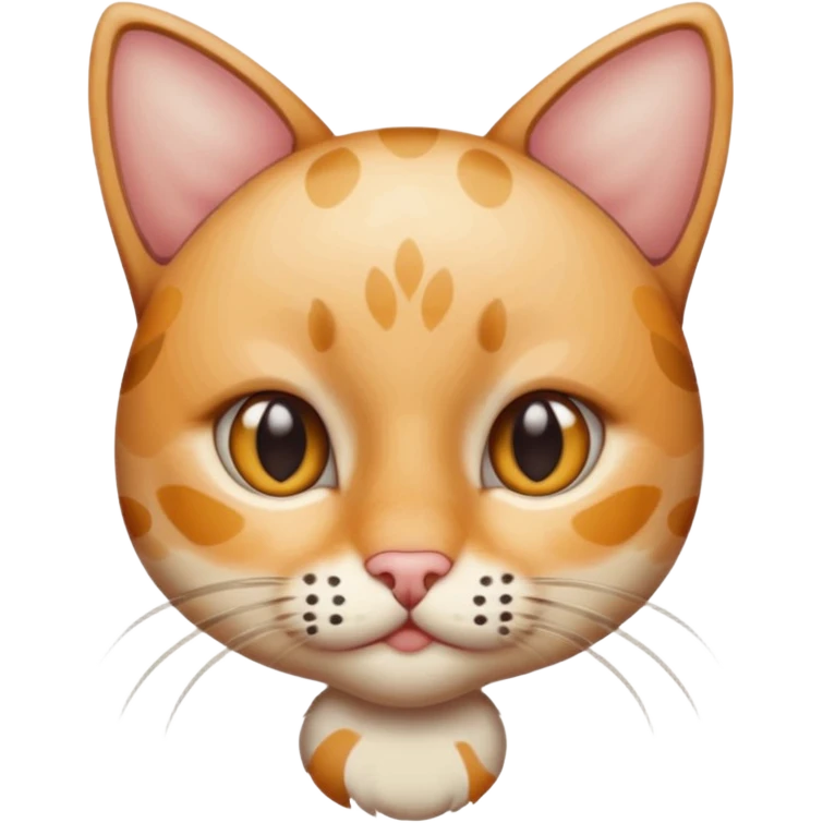 polka dots human body and cat face emoji