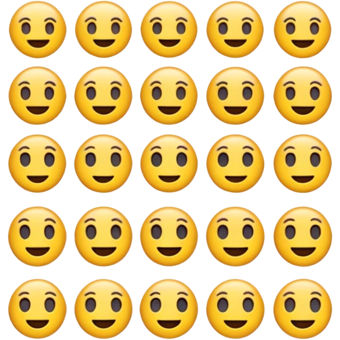 Create all iphone emojis emoji