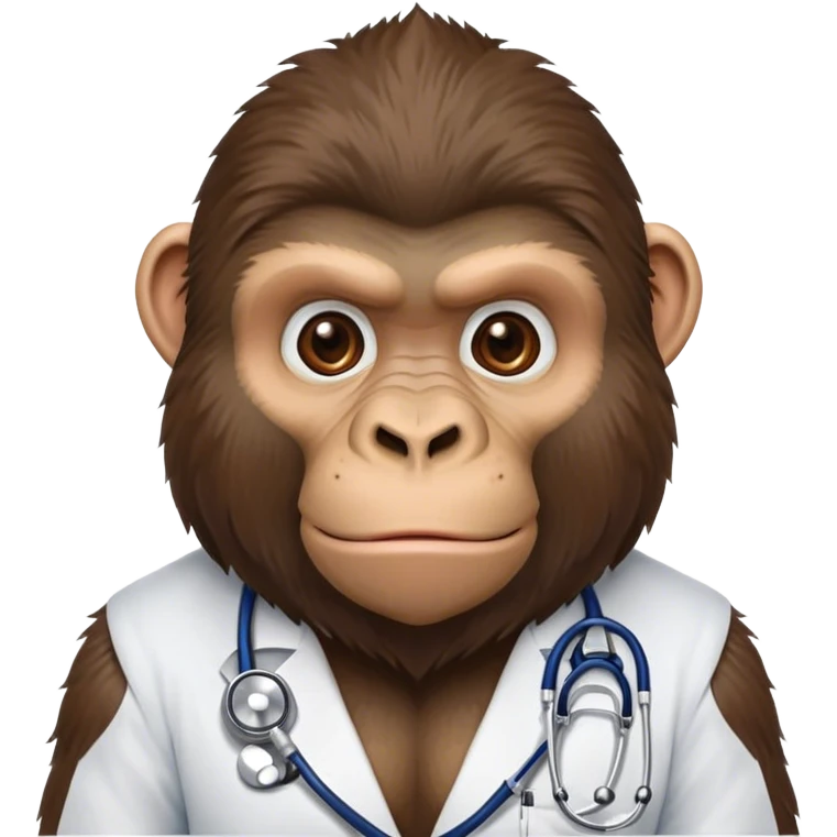 doctor gorilla emoji