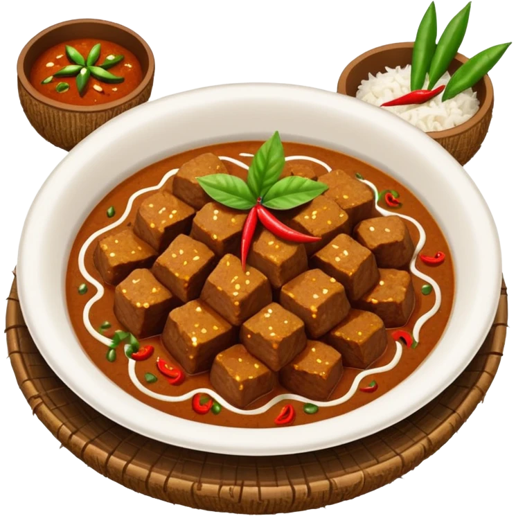 beef rendang emoji