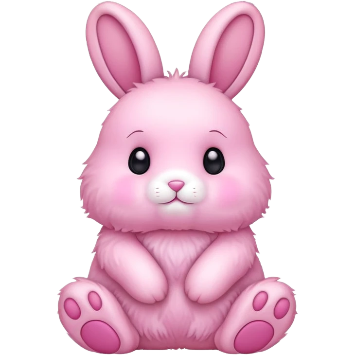 pink bunny emoji