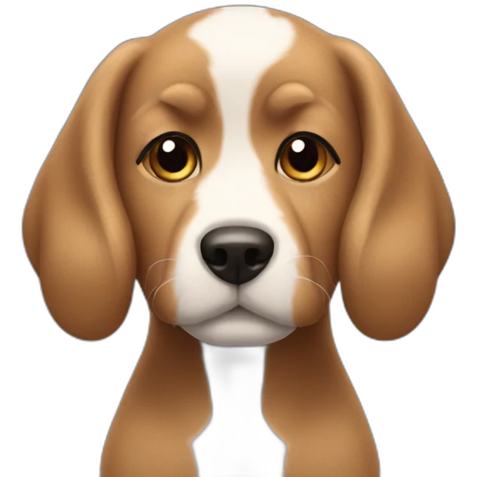 Pebbles dog emoji