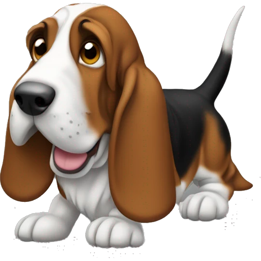Basset hound emoji