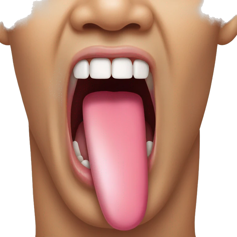 tongue length world record emoji