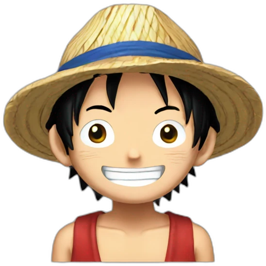Luffy from One Piece emoji