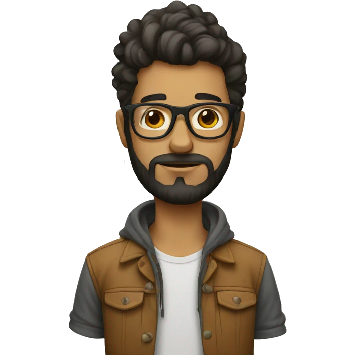 hipster emoji
