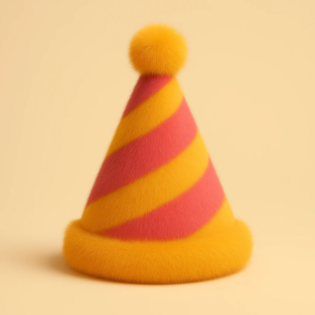 party hat emoji