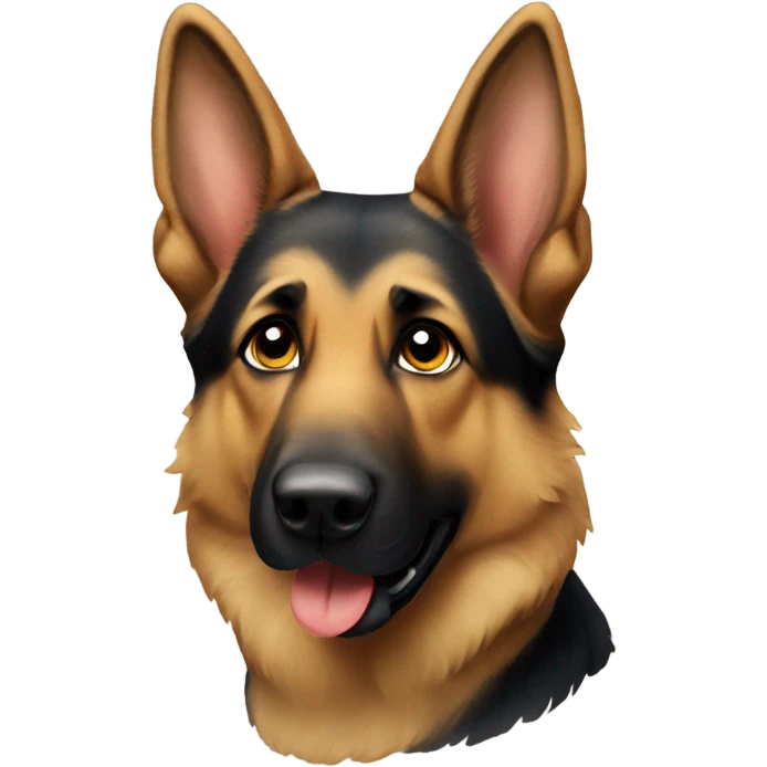 German shepherd  emoji