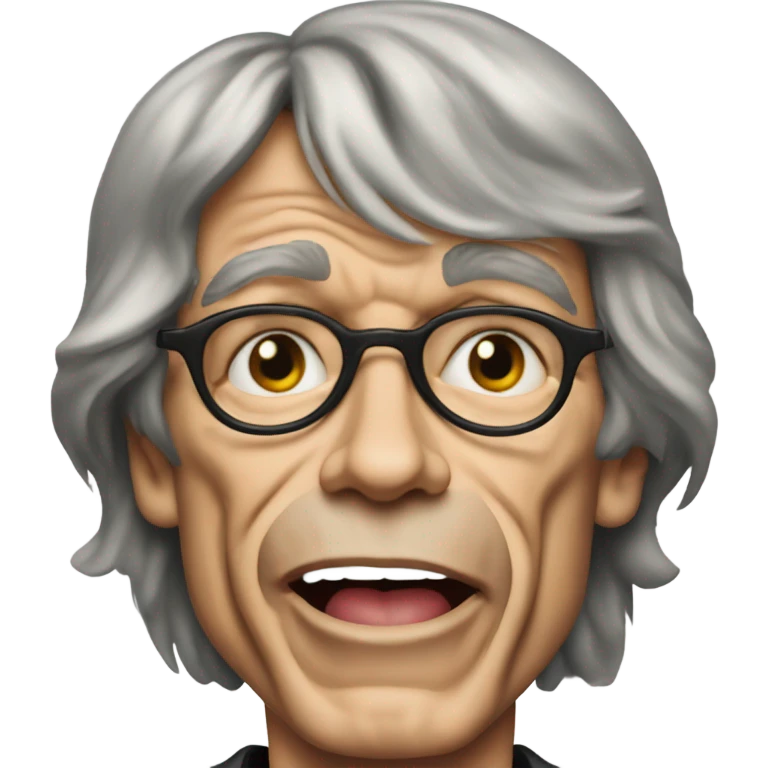 mick jagger crazy emoji