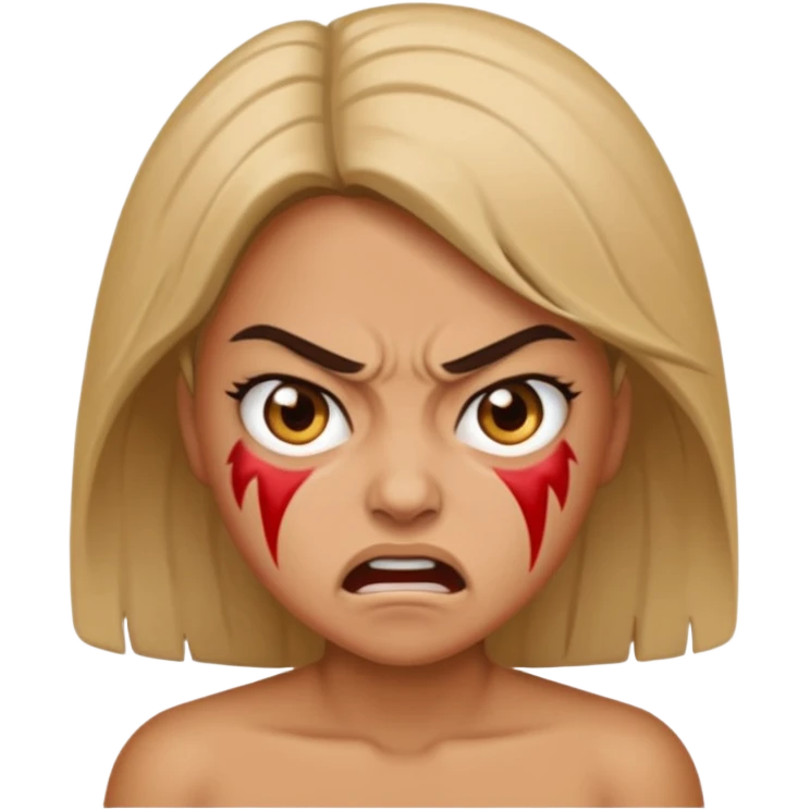 Angry woman emoji