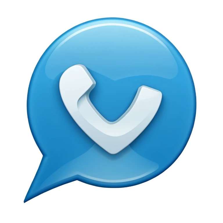 Der blaue WhatsApp Haken emoji