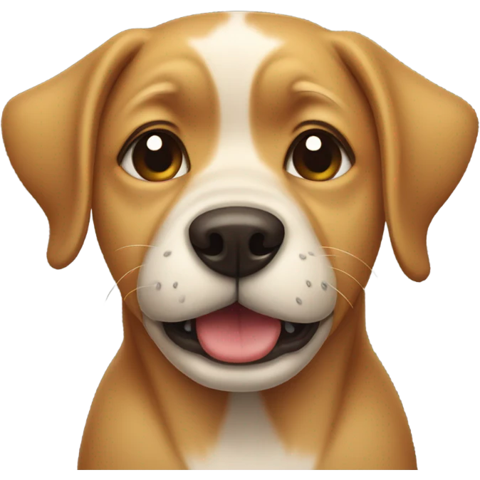 Dog crying emoji