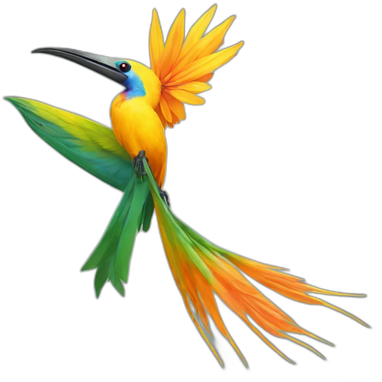 Birds of paradise emoji