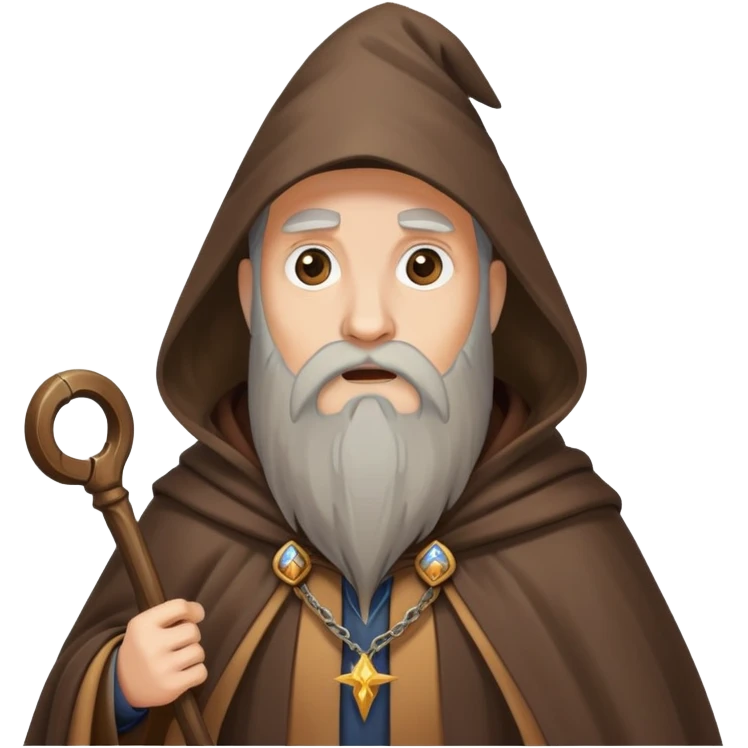 lost wizard looking confused emoji