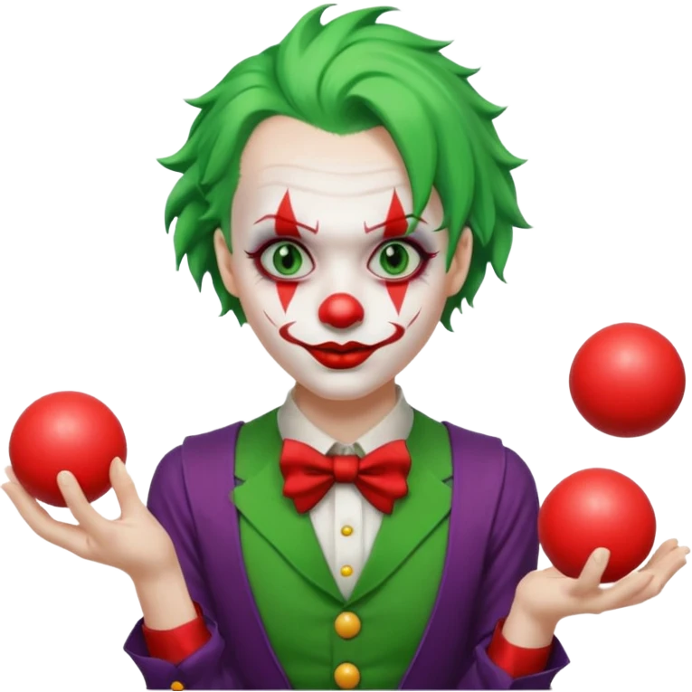 joker  Juggling Balls emoji