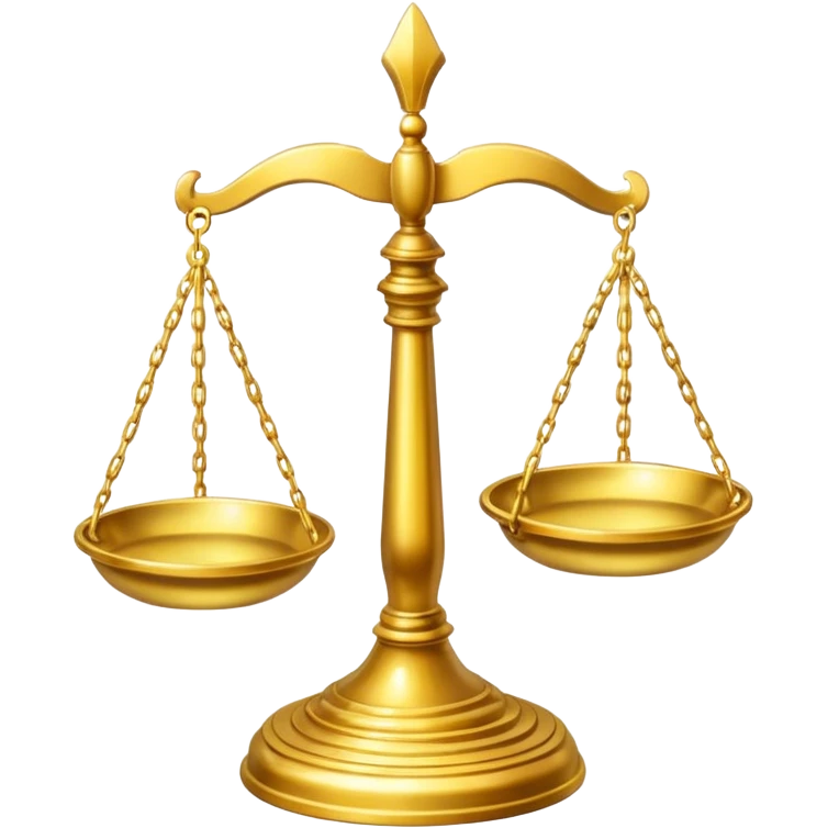 give me a gold scale emoji