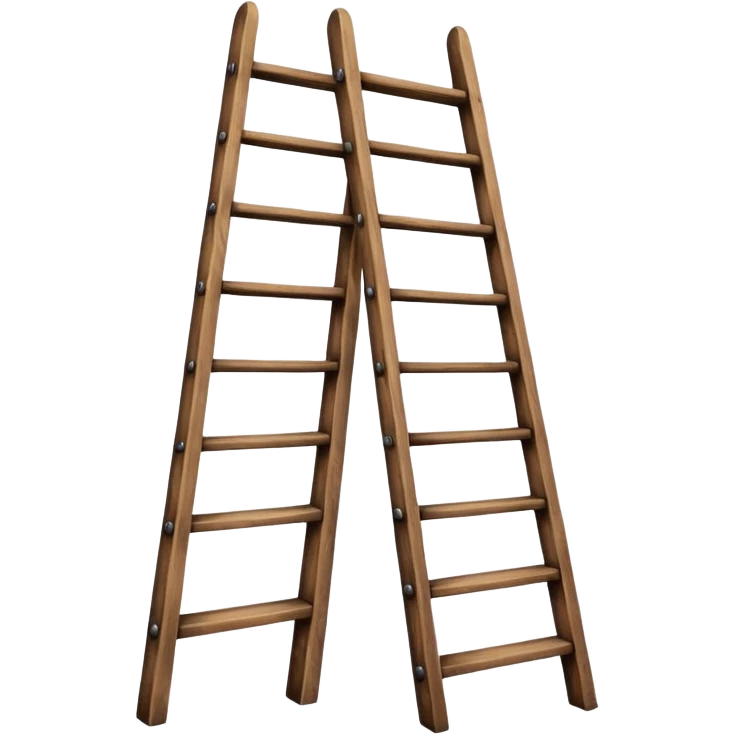 Wooden ladder emoji