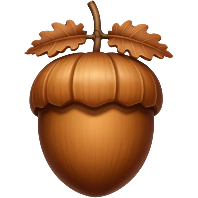 Acorn emoji