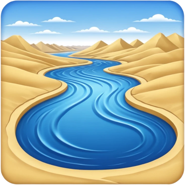 The Nile River emoji