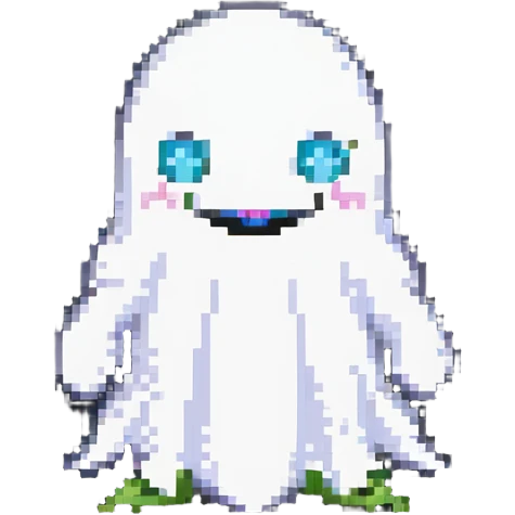 smiling ghost emoji