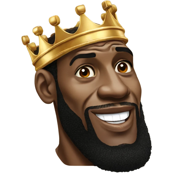 King lebron emoji