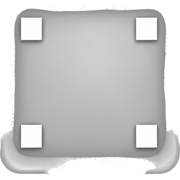 White square with white edges  emoji