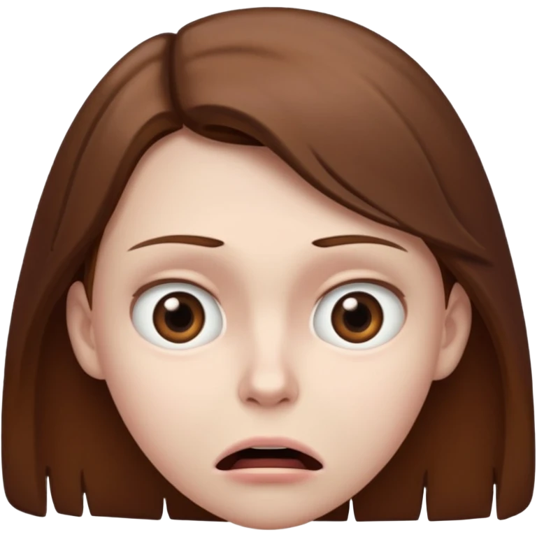 "Fear is quieter" emoji