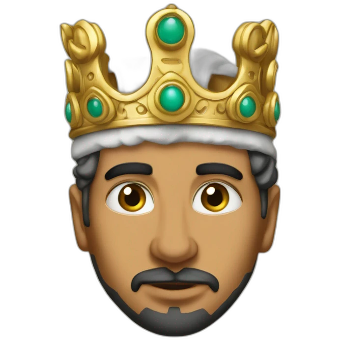 King of marocco Mohammed 6 emoji