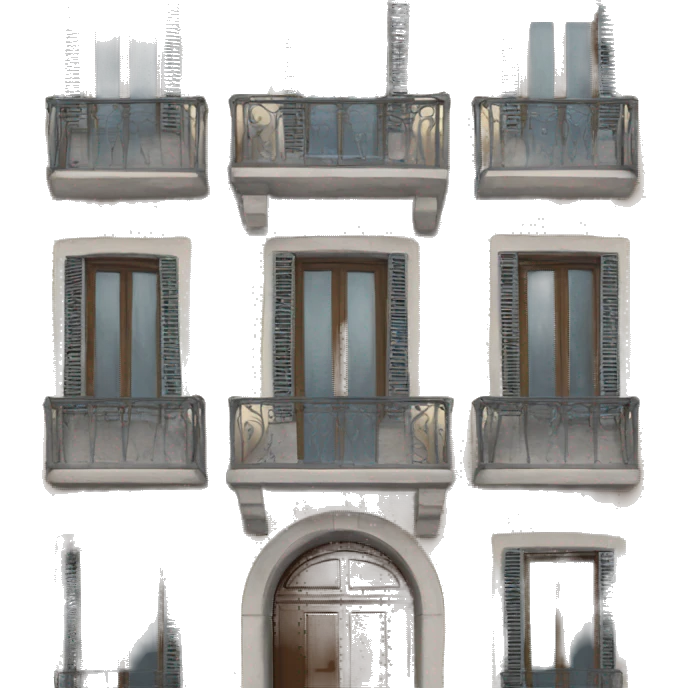 Madrid building emoji