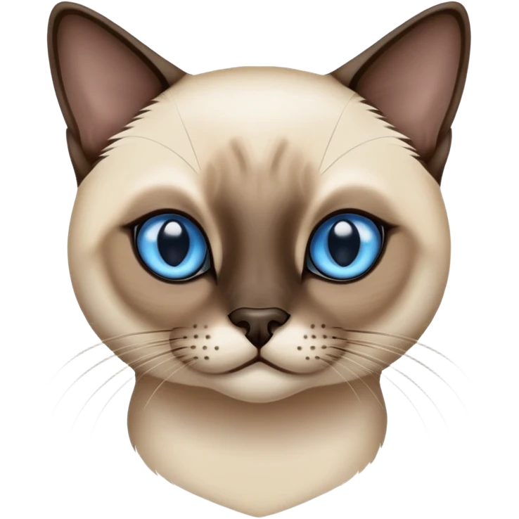 Siamese cat emoji