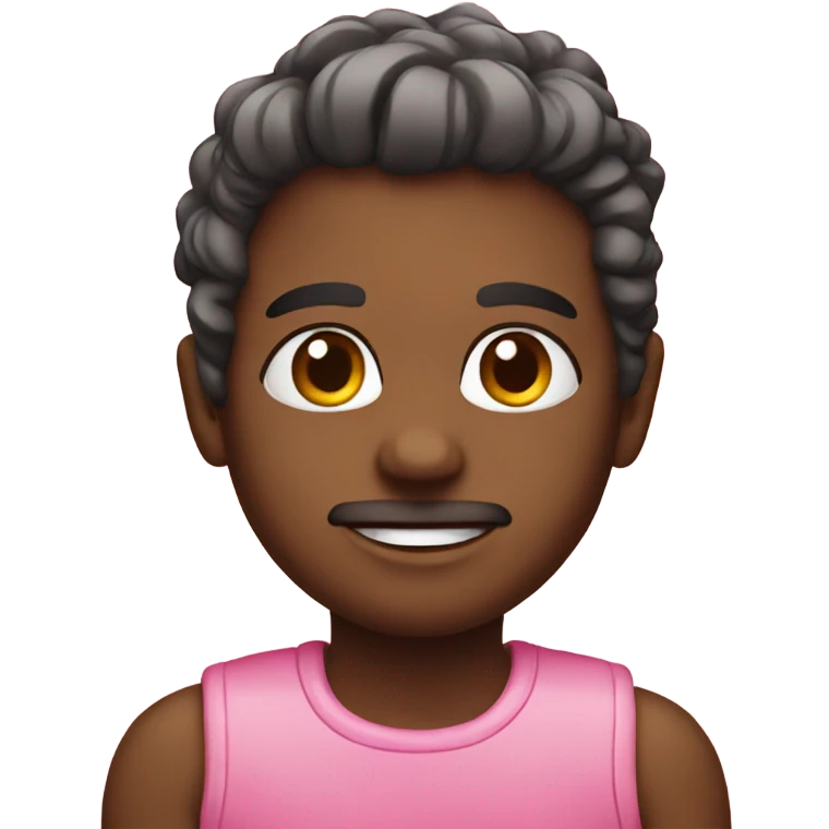 Pink emoji