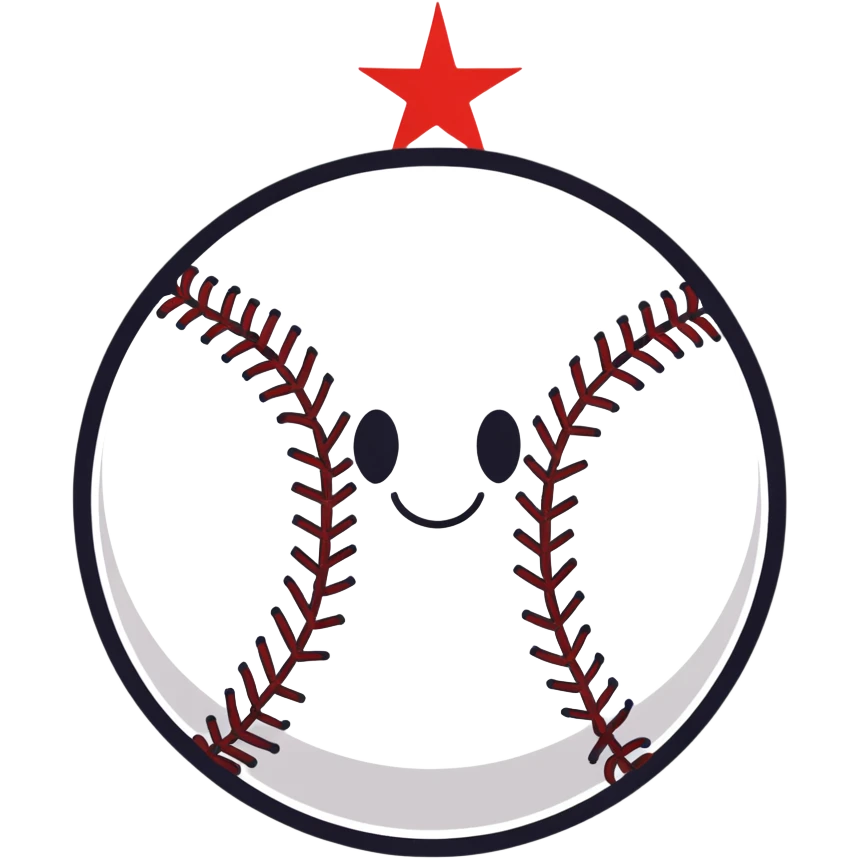 All stars baseball  emoji