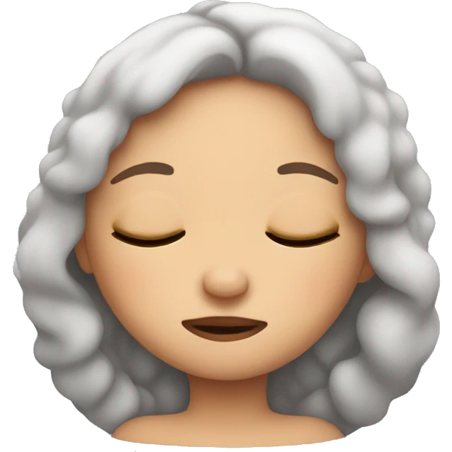 Sleeping girl  emoji